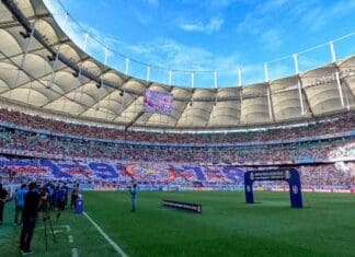 A revolução que tem transformado o futebol nordestino Arena Fonte Nova lotada com a torcida do Bahia