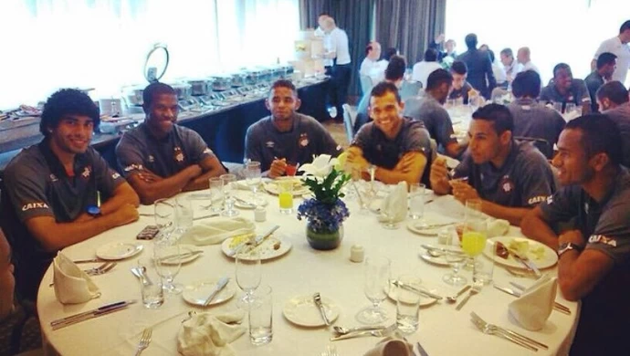 Concentração dos jogadores