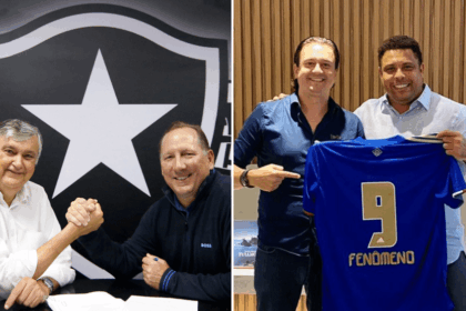 Textor e Ronaldo Fenômeno