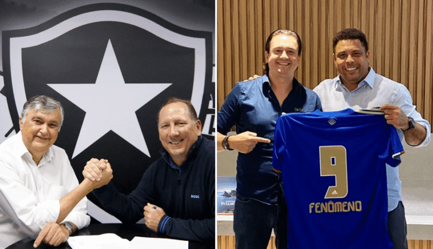 Textor e Ronaldo Fenômeno