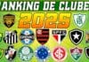 Com título da Copa do Brasil, Corinthians é o segundo no ranking da CBF Ranking de Clubes da CBF - 2025