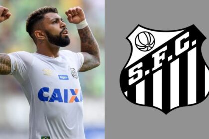 Gabigol no Santos