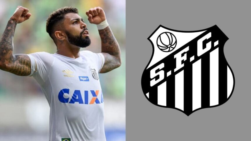 Gabigol no Santos