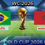 marocco x Brasil - Copa do Mundo 2026